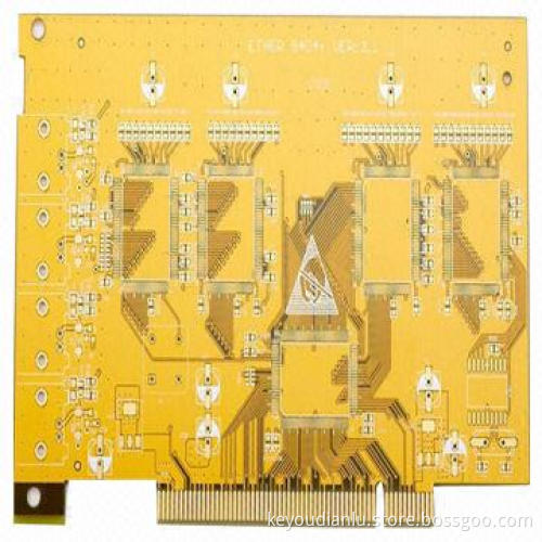 2-layer Gold-plated Flexible PCB, Insulation Resistance of 1,000mW